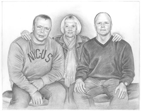 Hand Drawn Pencil Portraits from Photos | Pencil Portrait Drawing | Pencil Sketch Artists