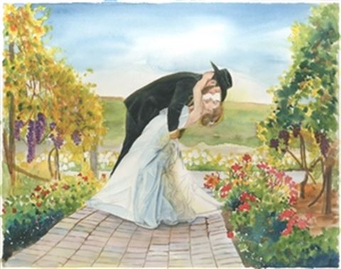 Hand-Painted Watercolor Portraits from Photos | Custom Watercolor Painting from Photo