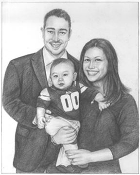 Hand Drawn Pencil Portraits from Photos | Pencil Portrait Drawing | Pencil Sketch Artists