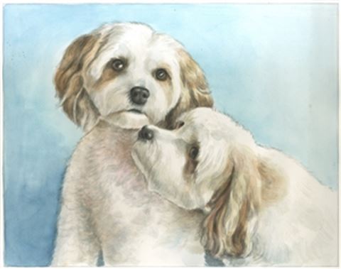 Hand-Painted Watercolor Portraits from Photos | Custom Watercolor Painting from Photo