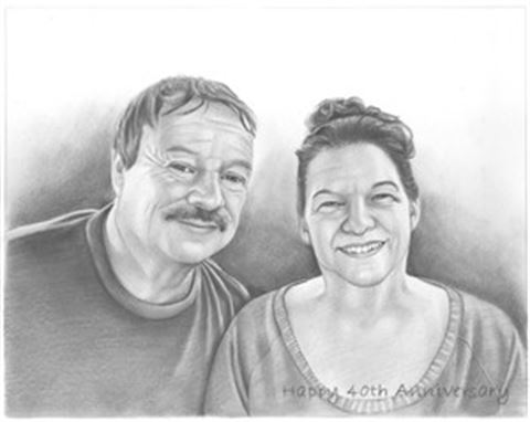 Hand Drawn Pencil Portraits from Photos | Pencil Portrait Drawing | Pencil Sketch Artists