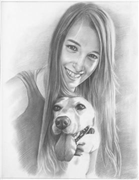 Hand Drawn Pencil Portraits from Photos | Pencil Portrait Drawing | Pencil Sketch Artists
