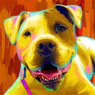 1 Panel Pop Art Portraits from Photos