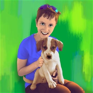 1 Panel Pop Art Portraits from Photos