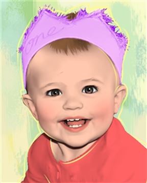 1 Panel Pop Art Portraits from Photos