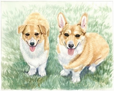 Hand-Painted Watercolor Portraits from Photos | Custom Watercolor Painting from Photo
