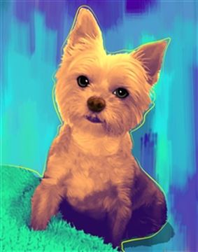 1 Panel Pop Art Portraits from Photos
