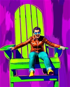 1 Panel Pop Art Portraits from Photos