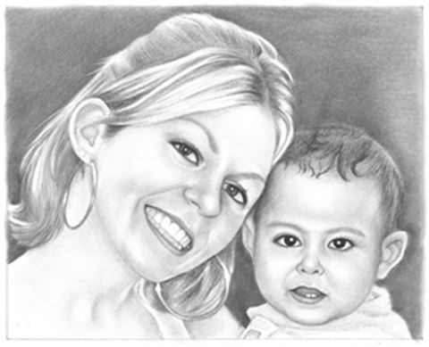 Hand Drawn Pencil Portraits from Photos | Pencil Portrait Drawing | Pencil Sketch Artists