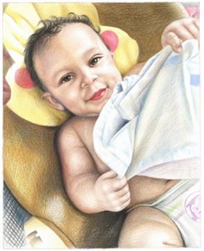 Hand Drawn Colored Pencil Portraits from Photos | Colored Pencil Drawings from Photos