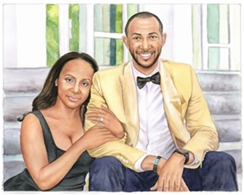 Hand-Painted Watercolor Portraits from Photos | Custom Watercolor Painting from Photo