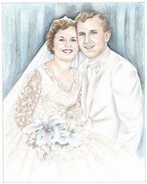 Hand Drawn Colored Pencil Portraits from Photos | Colored Pencil Drawings from Photos