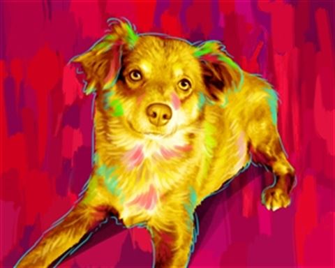 1 Panel Pop Art Portraits from Photos