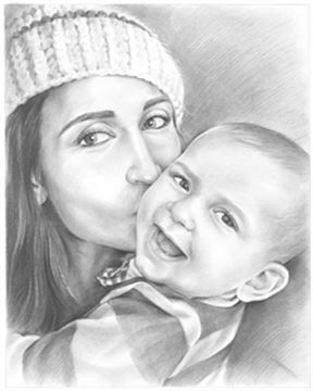 Hand Drawn Pencil Portraits from Photos | Pencil Portrait Drawing | Pencil Sketch Artists
