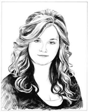 Hand Painted Ink Rendering Portraits from Photos