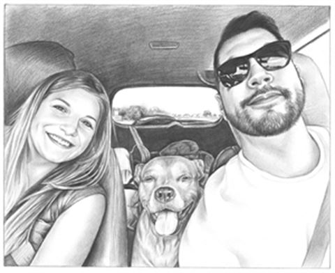 Hand Drawn Pencil Portraits from Photos | Pencil Portrait Drawing | Pencil Sketch Artists