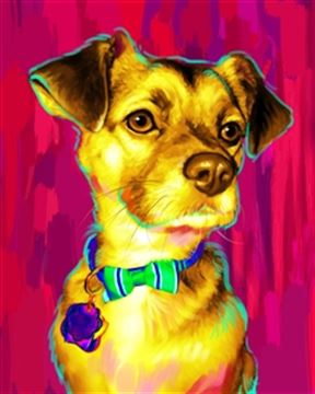 1 Panel Pop Art Portraits from Photos