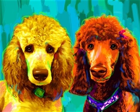 1 Panel Pop Art Portraits from Photos