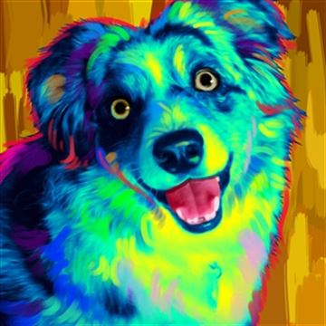 1 Panel Pop Art Portraits from Photos