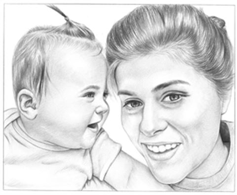 Hand Drawn Pencil Portraits from Photos | Pencil Portrait Drawing | Pencil Sketch Artists