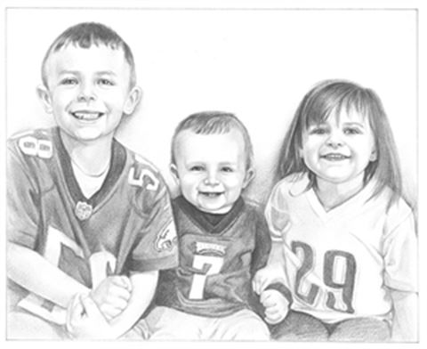 Hand Drawn Pencil Portraits from Photos | Pencil Portrait Drawing | Pencil Sketch Artists