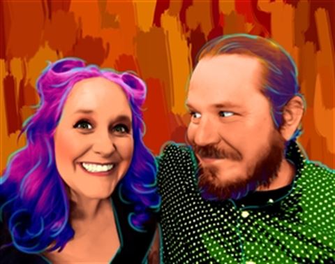 1 Panel Pop Art Portraits from Photos