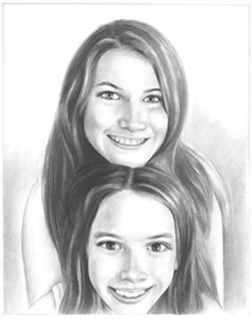 Hand Drawn Pencil Portraits from Photos | Pencil Portrait Drawing | Pencil Sketch Artists