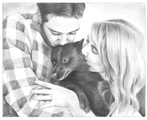 Hand Drawn Pencil Portraits from Photos | Pencil Portrait Drawing | Pencil Sketch Artists