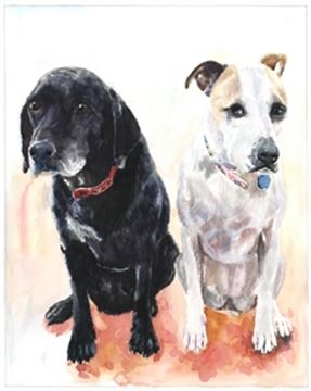 Hand-Painted Watercolor Portraits from Photos | Custom Watercolor Painting from Photo