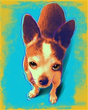 1 Panel Pop Art Portraits from Photos