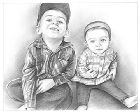Hand Drawn Pencil Portraits from Photos | Pencil Portrait Drawing | Pencil Sketch Artists