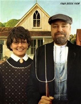 Personalized American Gothic Masterpiece from Photos