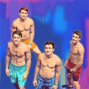 1 Panel Pop Art Portraits from Photos