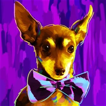 1 Panel Pop Art Portraits from Photos