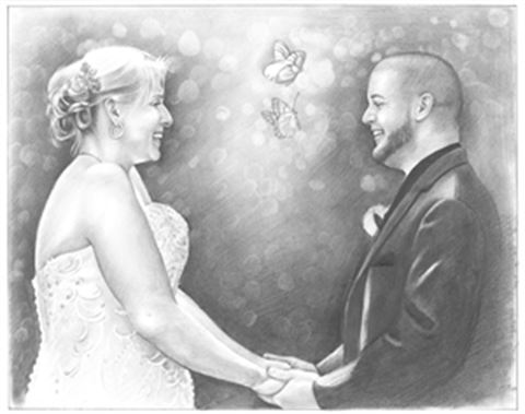 Hand Drawn Pencil Portraits from Photos | Pencil Portrait Drawing | Pencil Sketch Artists