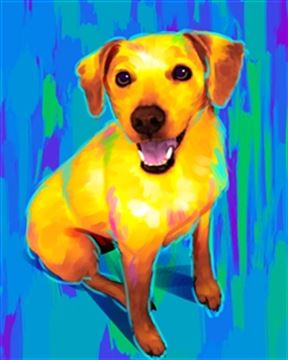 1 Panel Pop Art Portraits from Photos