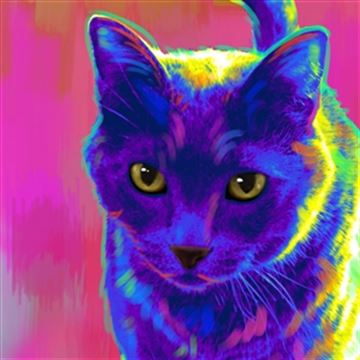 1 Panel Pop Art Portraits from Photos