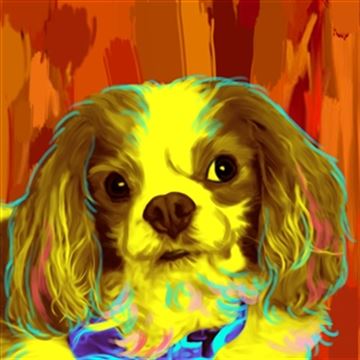 1 Panel Pop Art Portraits from Photos