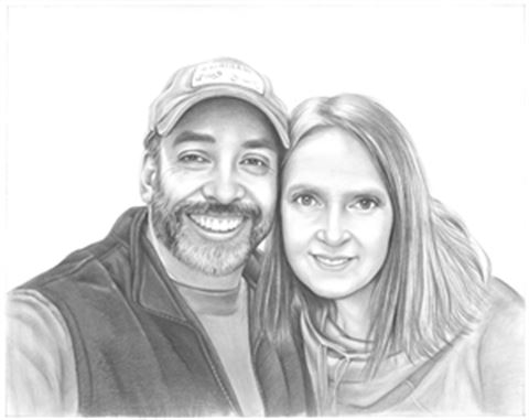 Hand Drawn Pencil Portraits from Photos | Pencil Portrait Drawing | Pencil Sketch Artists