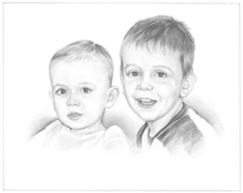 Hand Drawn Pencil Portraits from Photos | Pencil Portrait Drawing | Pencil Sketch Artists