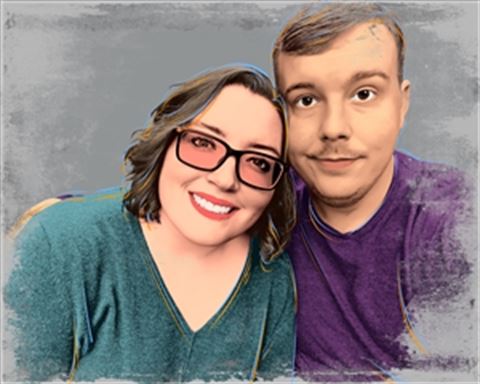 1 Panel Pop Art Portraits from Photos