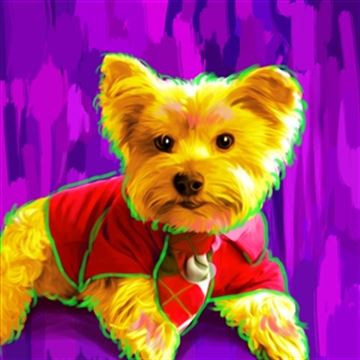 1 Panel Pop Art Portraits from Photos