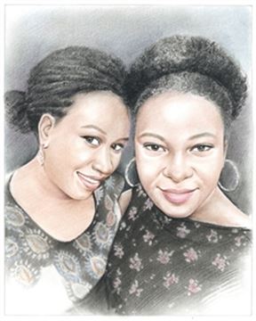 Hand Drawn Colored Pencil Portraits from Photos | Colored Pencil Drawings from Photos