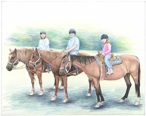 Hand Drawn Colored Pencil Portraits from Photos | Colored Pencil Drawings from Photos