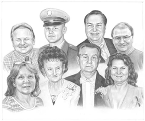Hand Drawn Pencil Portraits from Photos | Pencil Portrait Drawing | Pencil Sketch Artists