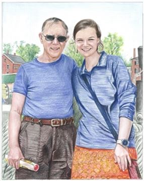 Hand Drawn Colored Pencil Portraits from Photos | Colored Pencil Drawings from Photos