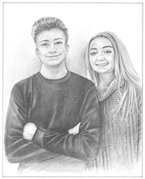 Hand Drawn Pencil Portraits from Photos | Pencil Portrait Drawing | Pencil Sketch Artists