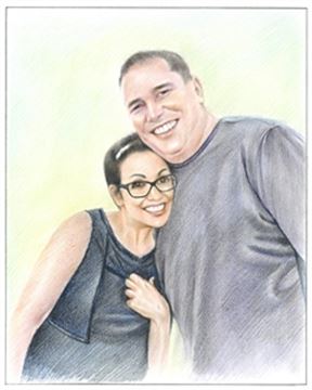 Hand Drawn Colored Pencil Portraits from Photos | Colored Pencil Drawings from Photos