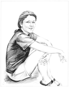 Hand Painted Ink Rendering Portraits from Photos