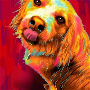 1 Panel Pop Art Portraits from Photos
